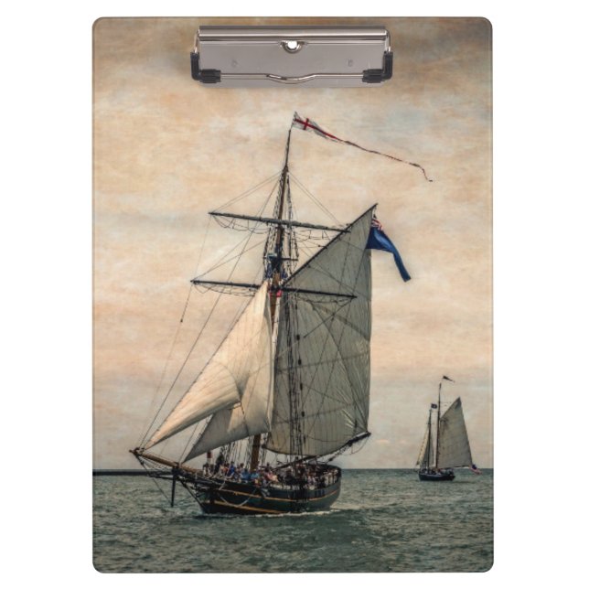 Tall Ships Festival, Digitally Altered Clipboard (Front)