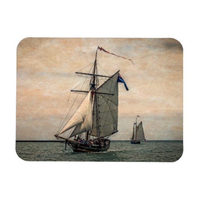 Tall Ships Festival, Digitally Altered Magnet (Horizontal)