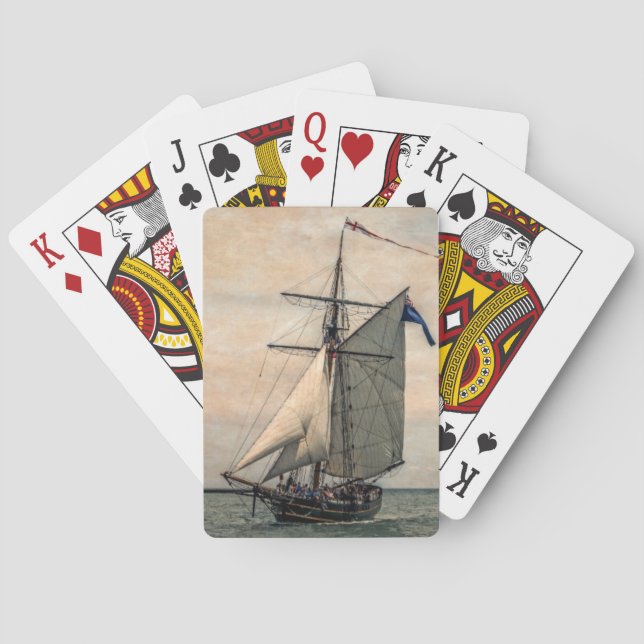 Tall Ships Festival, Digitally Altered Playing Cards (Back)