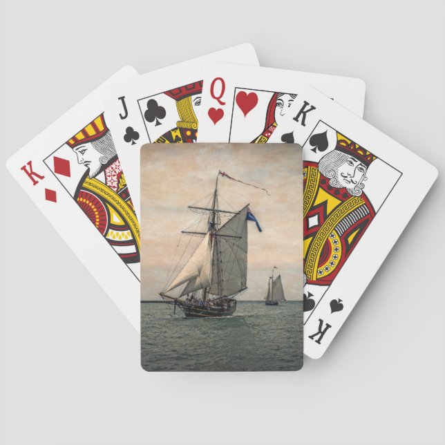 Tall Ships Festival Playing Cards (Back)