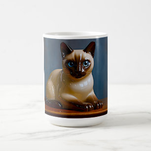 Tall Siamese Cat Mug
