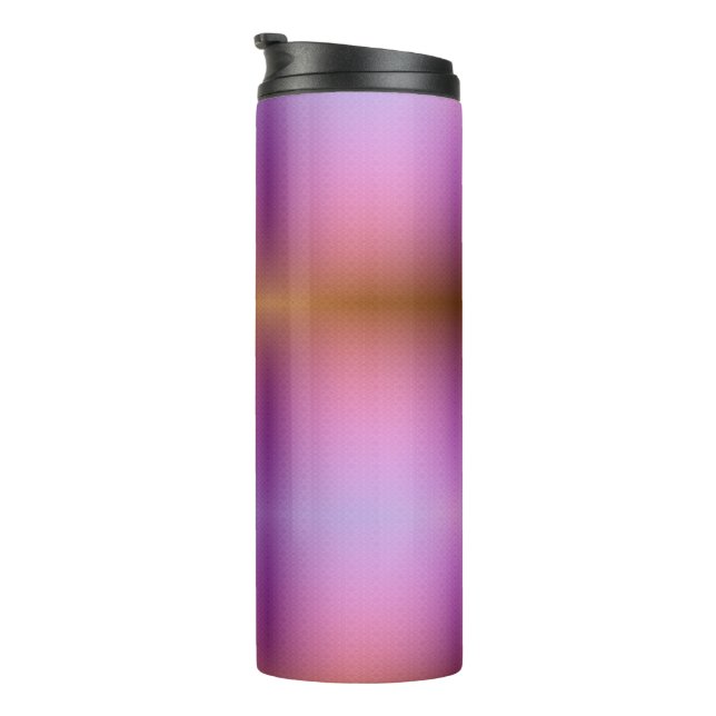 Tall travel mug with a black lid (Rotated Right)