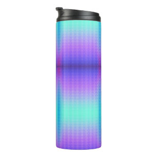 Tall tumbler with a black lid