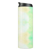 Tall tumbler with a black lid featuring a soft