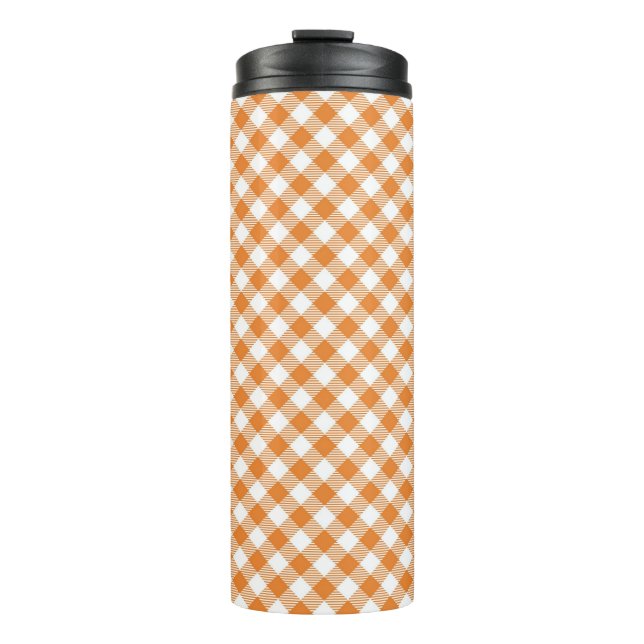 Tall tumbler with a chequered pattern (Front)