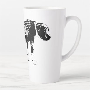 Tall Vector, Bold Start Latte Mug
