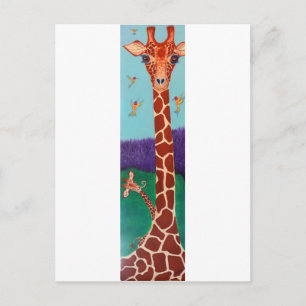 Tall, with freckles postcard