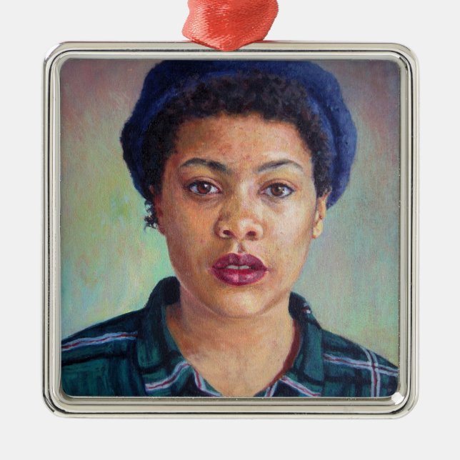 Talla 2014 metal tree decoration (Front)