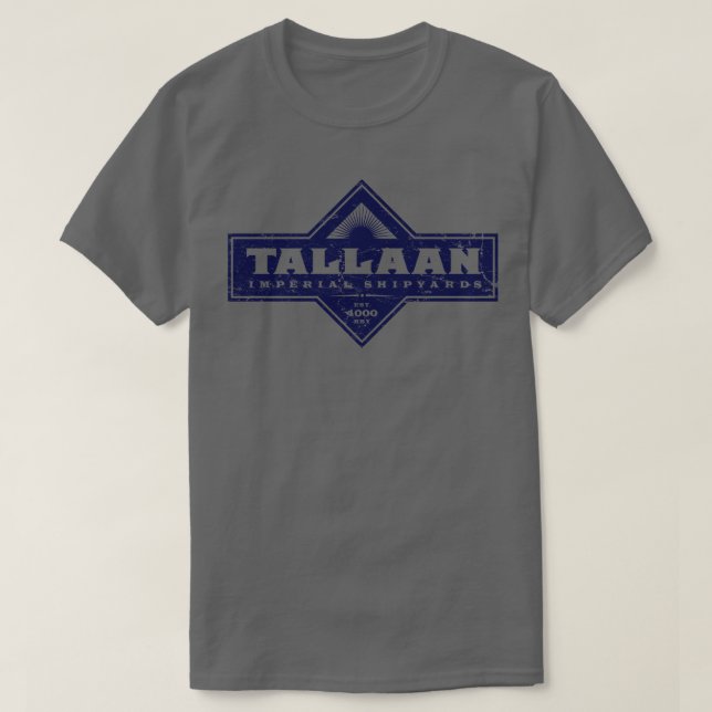 Tallaan Shipyards T-Shirt (Design Front)