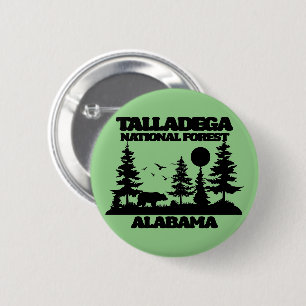Talladega National Forest 6 Cm Round Badge