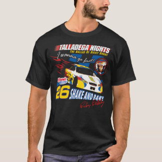 Talladega Nights Dennit 26 I Wanna Go Fast Racing T-Shirt