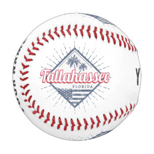 Tallahassee City Florida United States Vintage USA Baseball