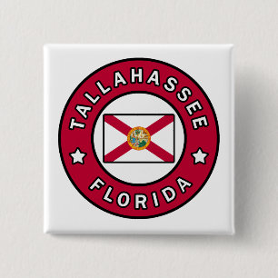 Tallahassee Florida 15 Cm Square Badge