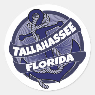 Tallahassee Florida anchor stickers