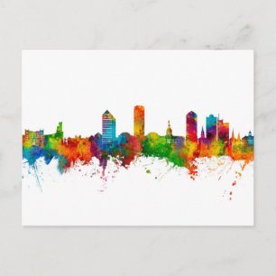 Tallahassee Florida Skyline Postcard