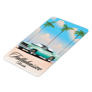 Tallahassee Florida Travel poster. Magnet