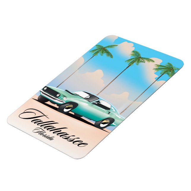 Tallahassee Florida Travel poster. Magnet (Left Side)