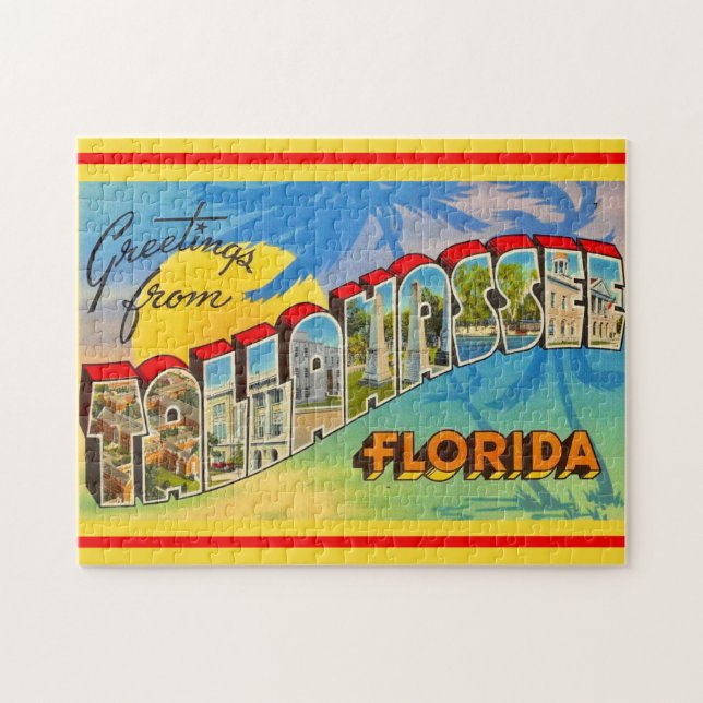 Tallahassee Greeting 11x14 Jigsaw Puzzle (Horizontal)