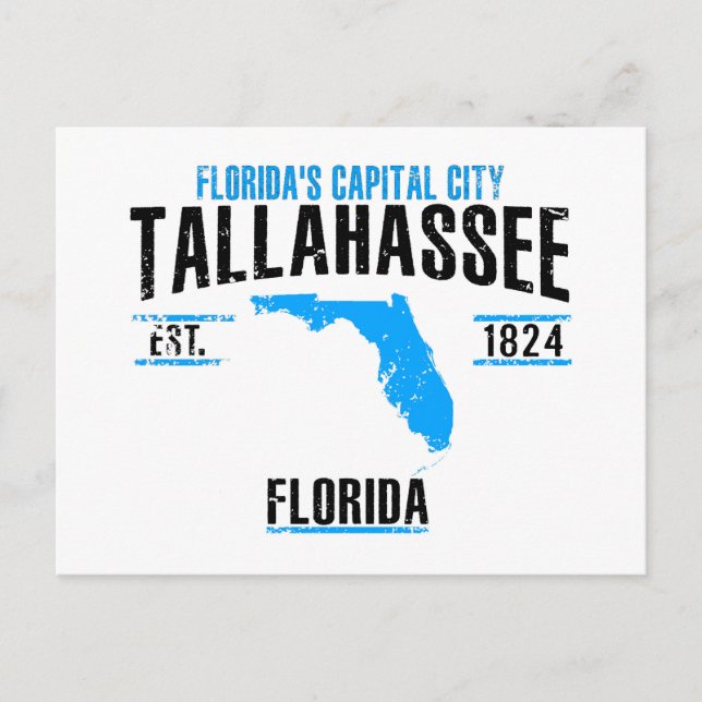 Tallahassee Postcard (Front)