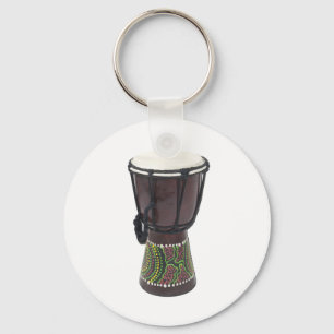 TallDjembeDrum070111 Key Ring