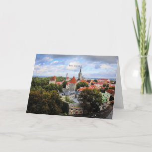 Tallin, Estonia Historic Centre Card