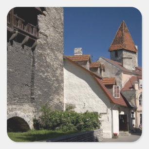 Tallin, Estonia. Tallin is somewhat of an Square Sticker