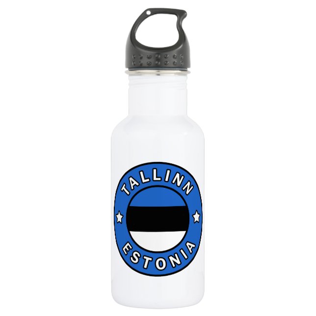 Tallinn Estonia 532 Ml Water Bottle (Front)