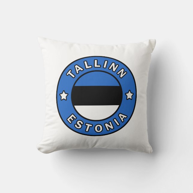 Tallinn Estonia Cushion (Front)