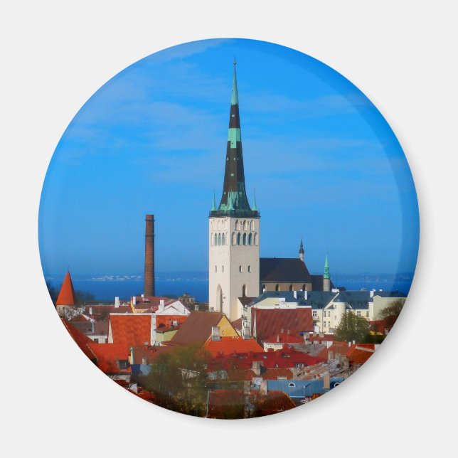 Tallinn, Estonia Magnet (Front)