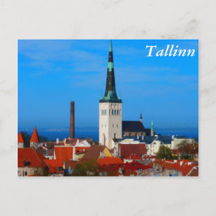 Tallinn, Estonia Postcard