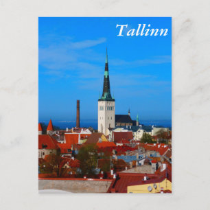 Tallinn, Estonia Postcard
