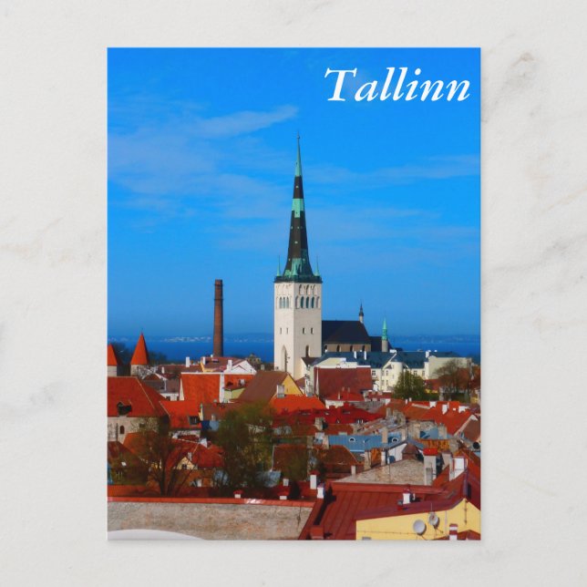 Tallinn, Estonia Postcard (Front)