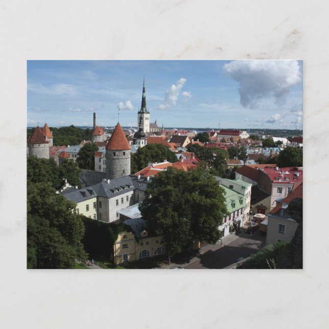 Tallinn, Estonia Postcard (Front)