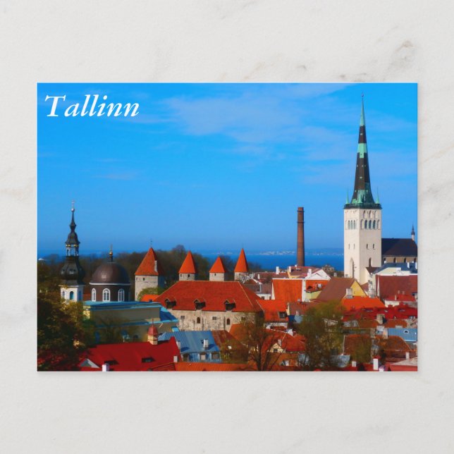 Tallinn, Estonia Postcard (Front)