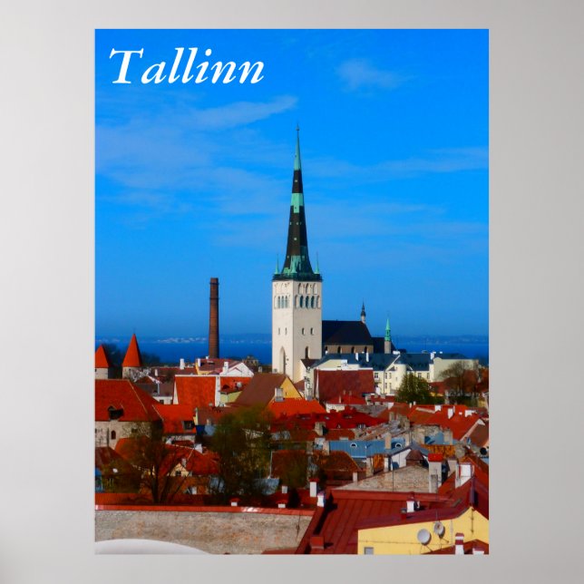 Tallinn, Estonia Poster (Front)