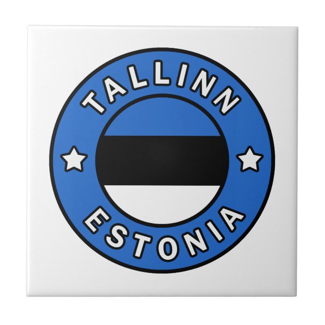 Tallinn Estonia Tile (Front)