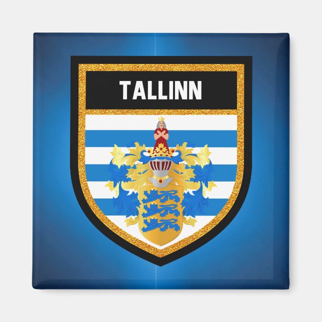 Tallinn Flag Magnet (Front)