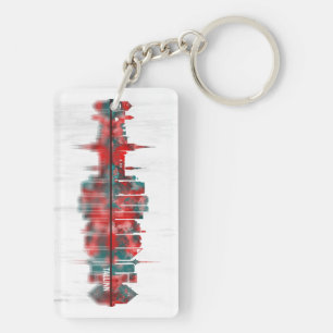 Tallinn Skyline Key Ring