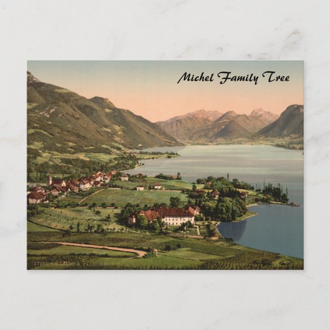 Talloires, Annecy, France Postcard (Front)