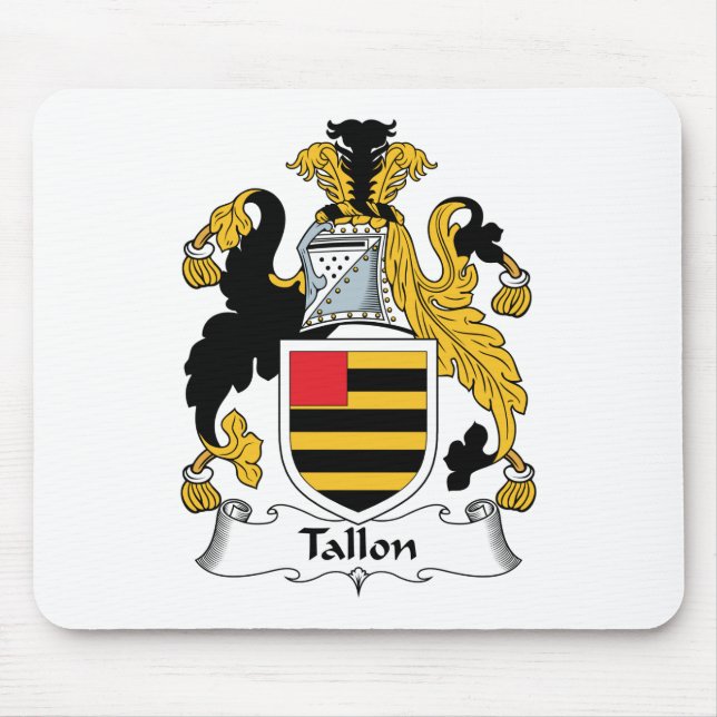 Tallon Family Crest Mouse Pad (Front)