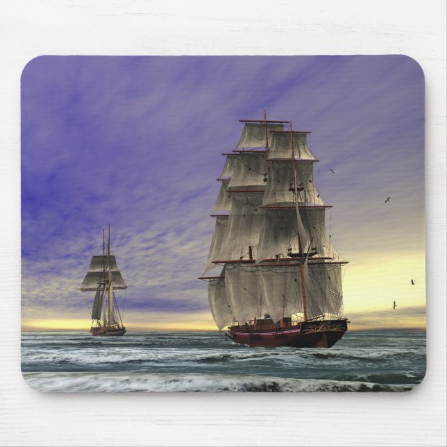 Tallships Mouse Pad (Front)