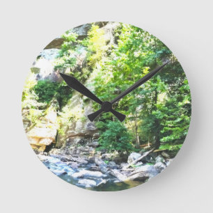 Talluah Gorge Round Clock