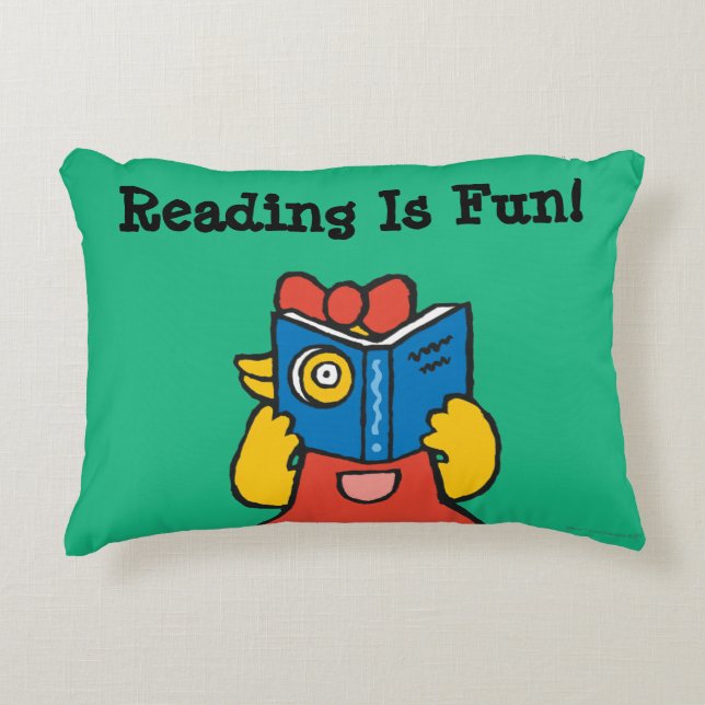 Tallulah Makes a Funny Face Decorative Cushion (Front)