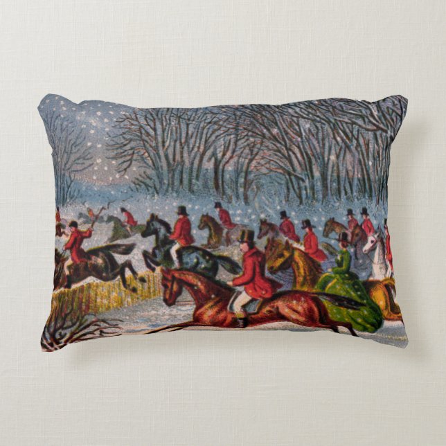 Tally-Ho Accent Pillow (Front)