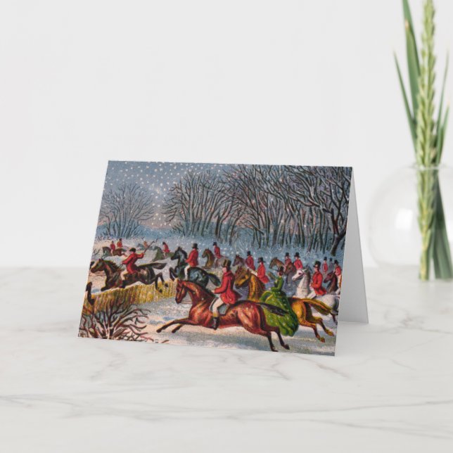 Tally-Ho Greeting Card (Front)