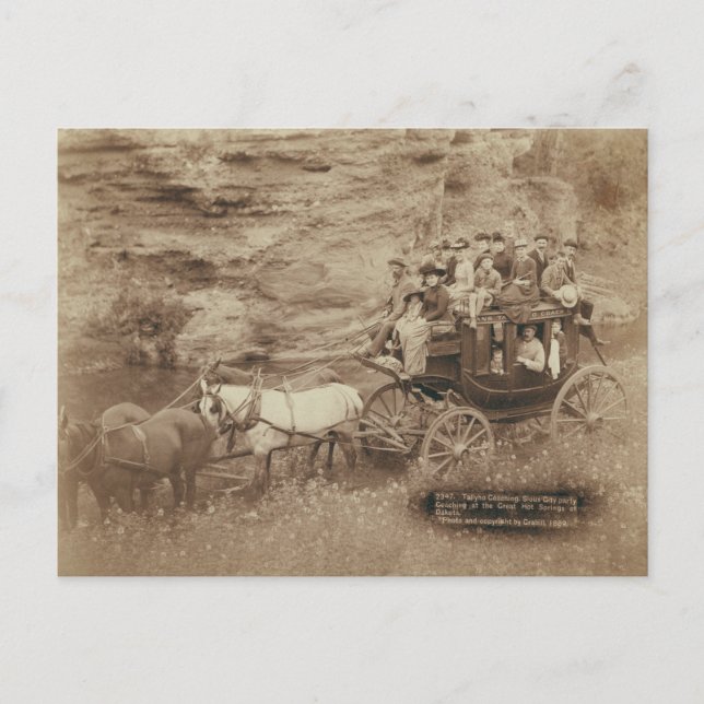 Tallyho Coaching Postcard (Front)