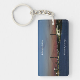 Talmadge Bridge acrylic key chain