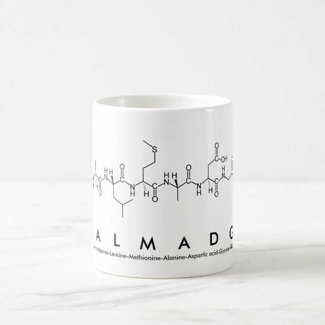 Talmadge peptide name mug (Center)