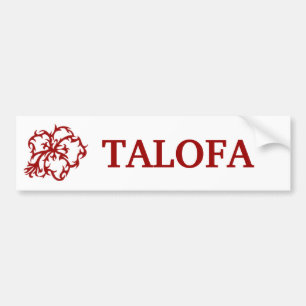 TALOFA BUMPER STICKER