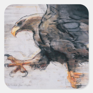 Talons - White tailed Sea Eagle 2001 Square Sticker